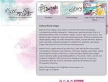 Tablet Screenshot of kathrynroseimages.com